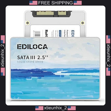 Ediloca 256GB SATA III SSD 2.5 inch Internal Drive for PC Laptop Desktop picture