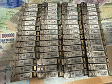 LOT of 50 – Genuine Cisco SFP-10G-SR V03 10GBASE-SR SFP+ Transceiver 10-2415-03 picture
