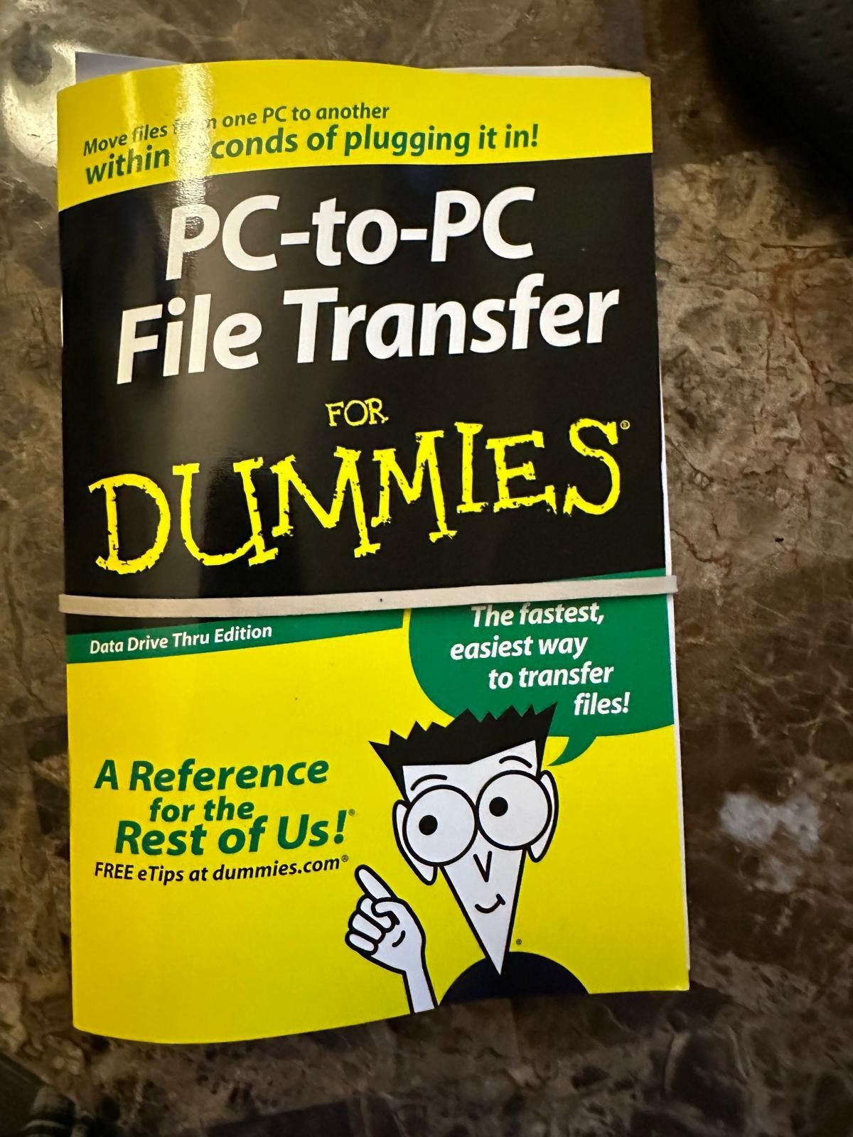 Vintage Pc to Pc File Transfer for Dummies with Retractable Cables