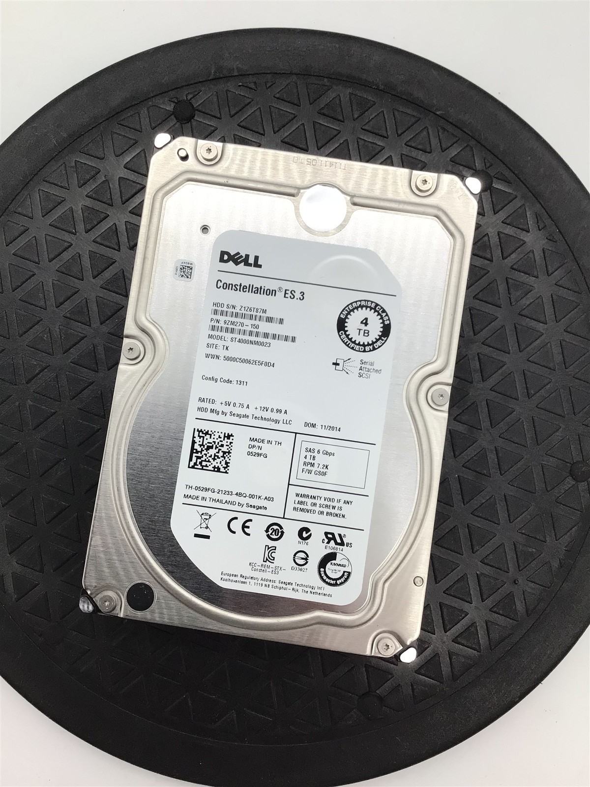 Dell Constellation ES.3 ST4000NM0023 4TB 7200 RPM 3.5
