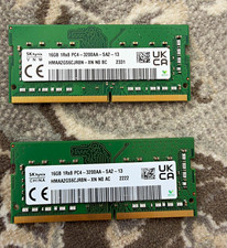 SK Hynix 32GB (2x16GB) DDR4-3200 MHz PC4-3200AA 260-Pin SO-DIMM Non-ECC RAMs picture