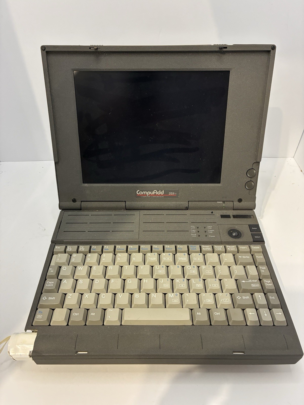 CompuAdd 325TX Vintage Laptop Portable Computer - Model/MPN 325TX for parts read