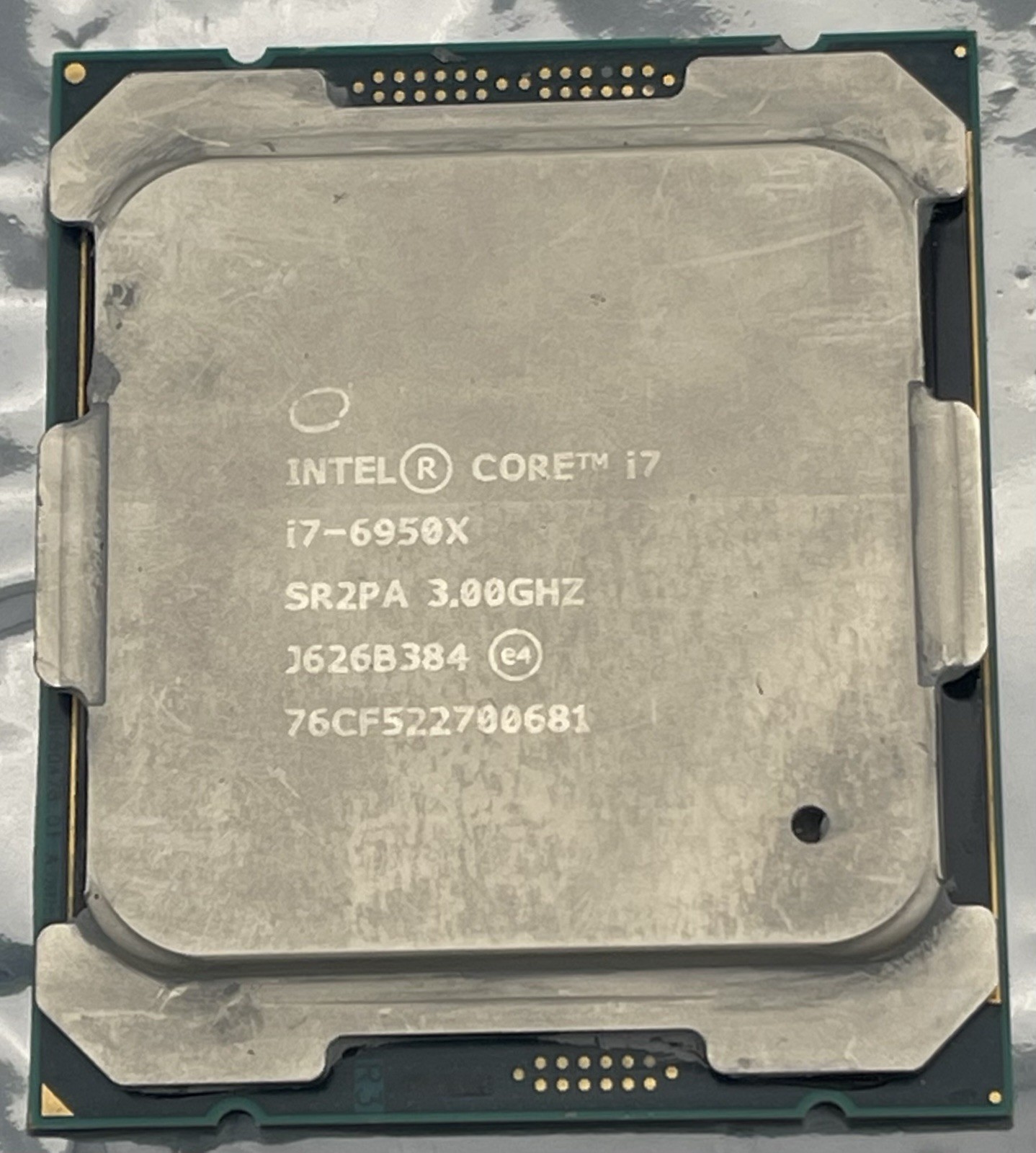 Intel Core i7-6950X Extreme Edition 3.0GHz Processor SR2PA LGA2011 10 Core CPU Intel Core i7-6950X Extreme Edition 3.0GHz Processor SR2PA LGA2011 10 Core CPU