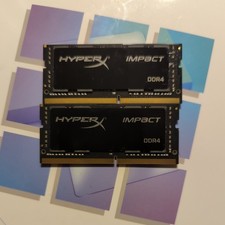 Kingston HyperX Impact RAM 32GB 2x16GB Laptop SO-DIM DDR4-3200 HX432S20IBK2/32 picture