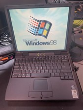 Vintage Dell Latitude CPi A366XT Win 98SE w/USB Support 256MB 60GB HD FDD Serial picture