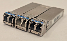 Genuine Cisco SFP-10G-LR 10-2457-02 SFP 10GBASE Transceiver x3 Tested Clean picture