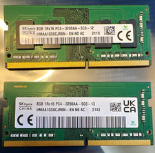 SK hynix DDR4 SO-DIMM 16GB (2x8GB) PC4-3200AA Non-ECC HMAA1GS6CJR6N-XN picture