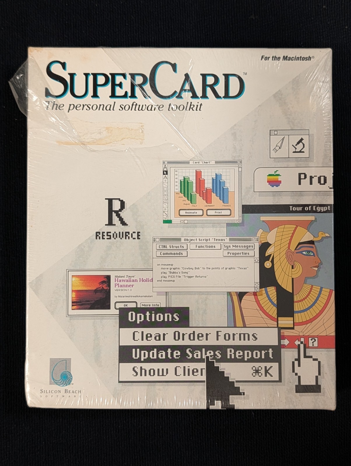 Vintage Silicon Beach SuperCard for Macintosh NOS