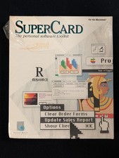 Vintage Silicon Beach SuperCard for Macintosh NOS picture
