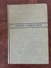 Analog Computation | Albert S. Jackson | Hardcover 1st Edition 1960 picture