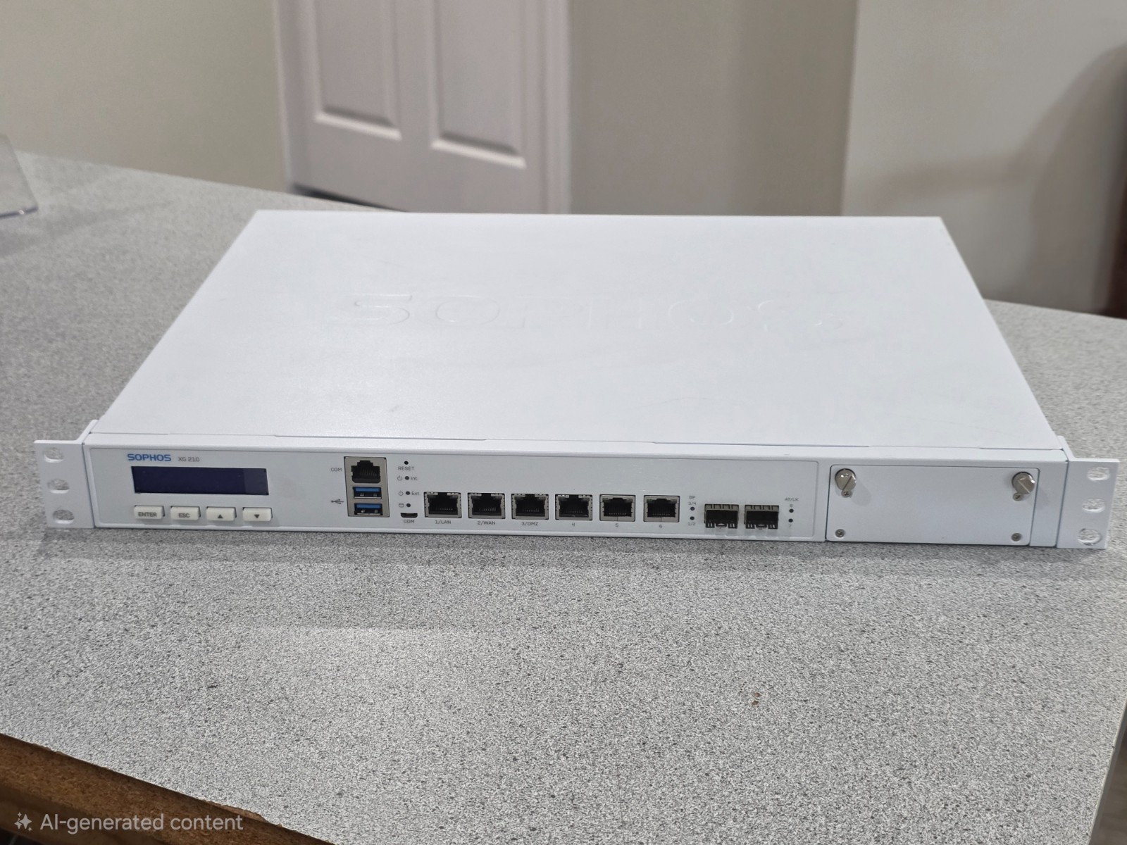 Sophos XG 210 Rev. 3 Firewall Appliance – 8GB RAM / 128GB SSD – Tested & Reset