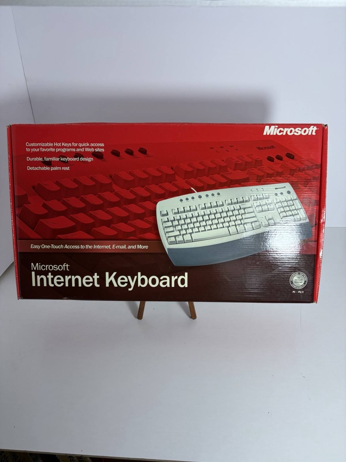 Microsoft Internet Keyboard Vintage PS/2 Wired Keyboard - Brand New Sealed Microsoft Internet Keyboard Vintage PS/2 Wired Keyboard - Brand New Sealed