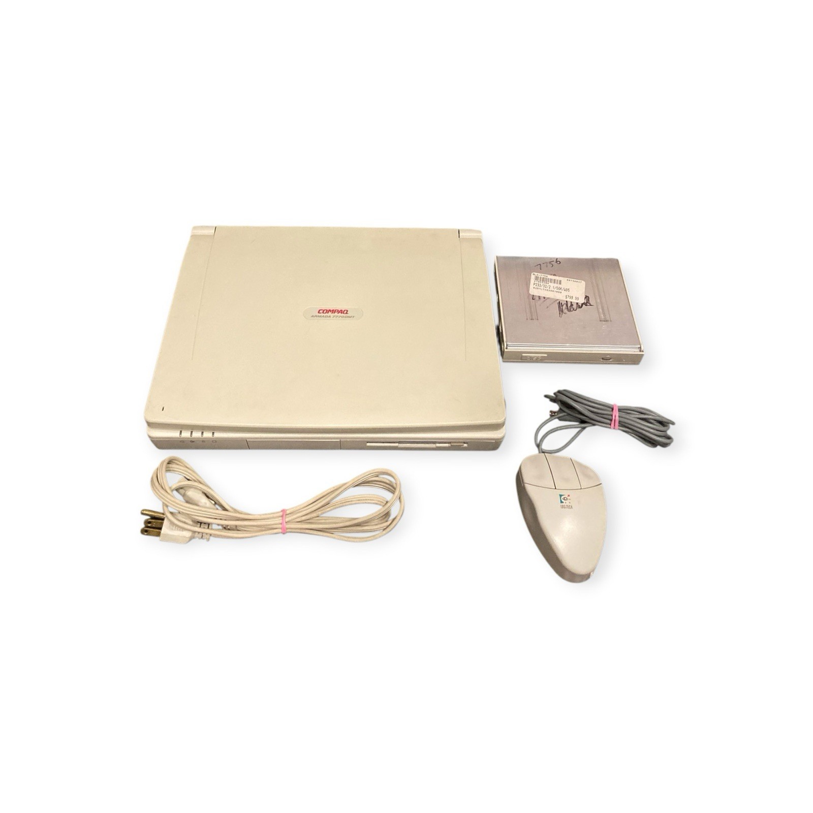 Vintage Compaq Armada 7770DMT Laptop With Removable Drive Tested Working Vintage Compaq Armada 7770DMT Laptop With Removable Drive Tested Working