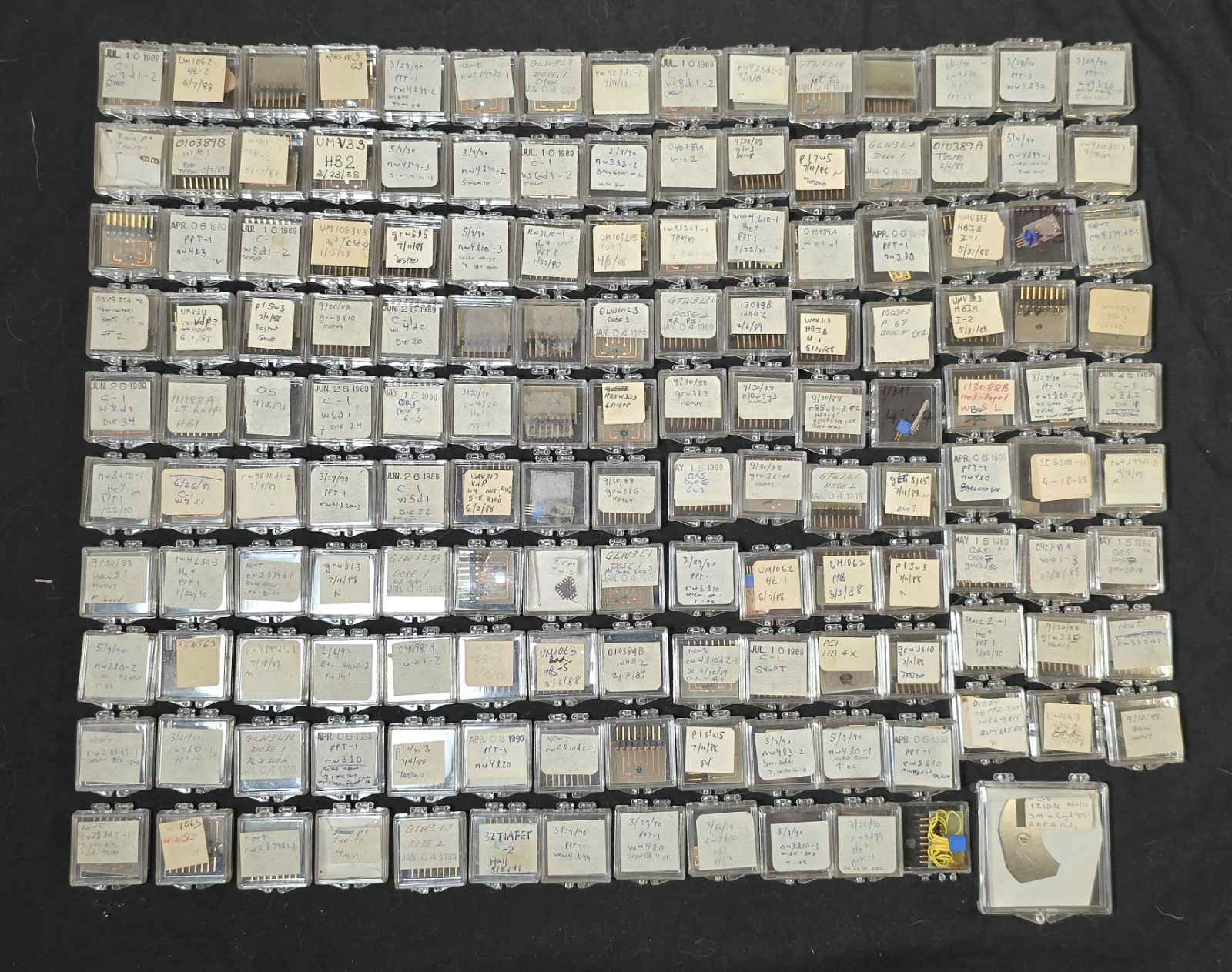 Vtg IBM Mainframe Prototype Chip Module Lot 146 pc 1988-1993 ES/9000 Lab Arcive Vtg IBM Mainframe Prototype Chip Module Lot 146 pc 1988-1993 ES/9000 Lab Arcive