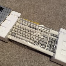 vintage NOS Datacomp DSK119G, ALPS SKCM white, double shot, 90s, 5-pin DIN, rare picture