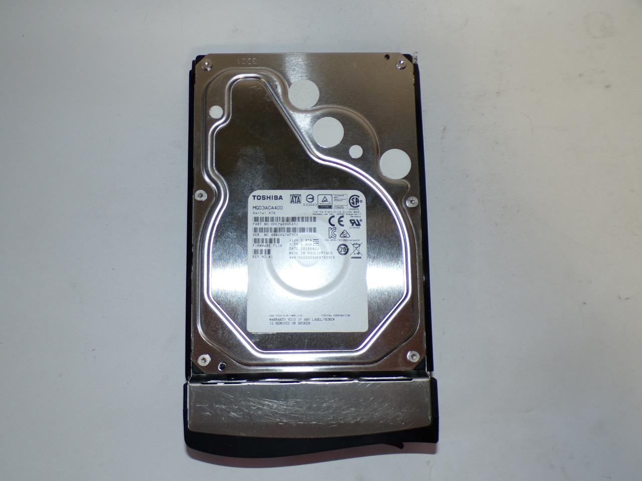 Toshiba MG03ACA400 4TB 7200 RPM SATA 6.0Gb/s 3.5 Toshiba MG03ACA400 4TB 7200 RPM SATA 6.0Gb/s 3.5
