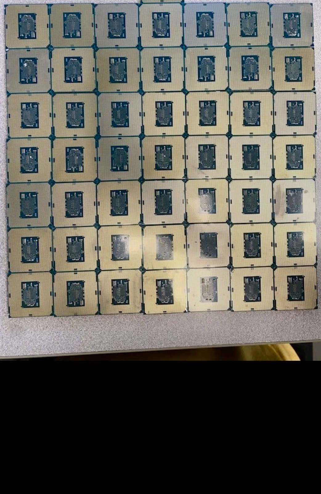 LOT of 47 Intel Core i3 6100 x18, I3 7100 x19 I3 8100 x1, I5 8500 x1, I3 9100 x8