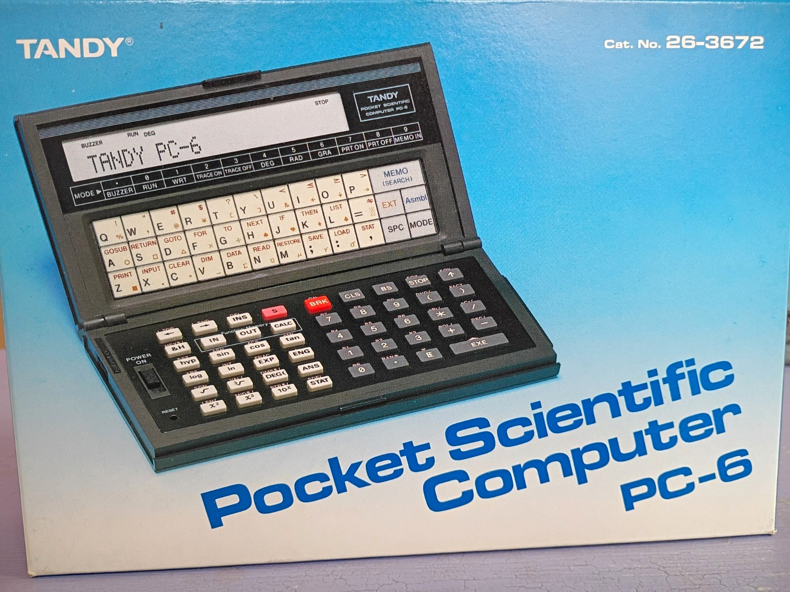Tandy PC-6 Pocket Scientific Computer (NOS) Memory Ext, MPN 26-3672 Vintage Tandy PC-6 Pocket Scientific Computer (NOS) Memory Ext, MPN 26-3672 Vintage