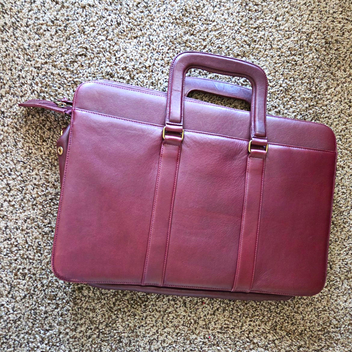 Vintage Aigner Laptop Document Briefcase Bag Vintage Aigner Laptop Document Briefcase Bag