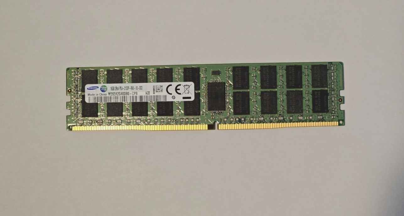Samsung M393A2G40DB0-CPB 16GB PC4-2133P DDR4-17000 ECC Server Memory Samsung M393A2G40DB0-CPB 16GB PC4-2133P DDR4-17000 ECC Server Memory