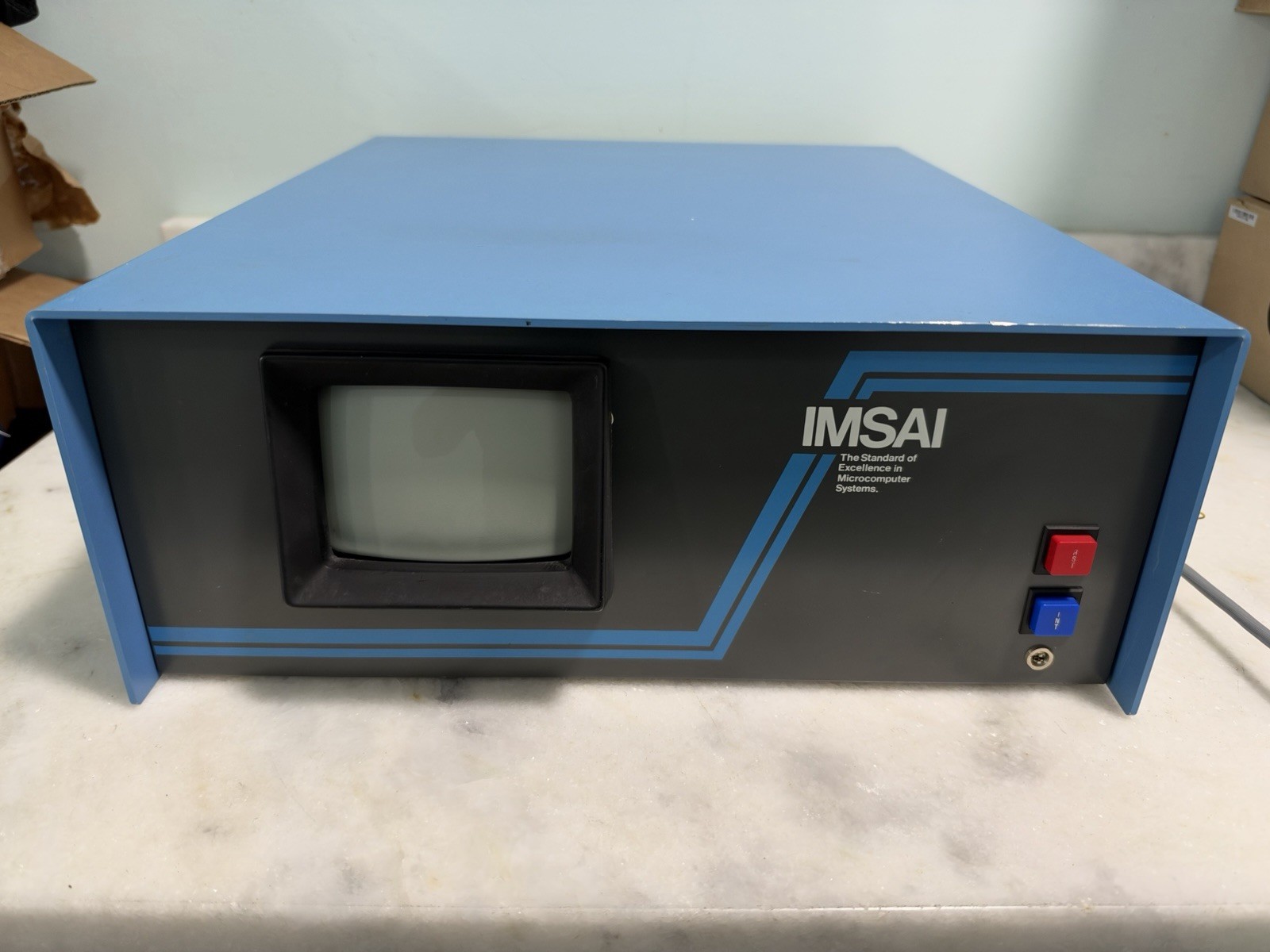 Vintage IMSAI S-100 Computer CRT System w/ Boards Nonworking Parts/Repair