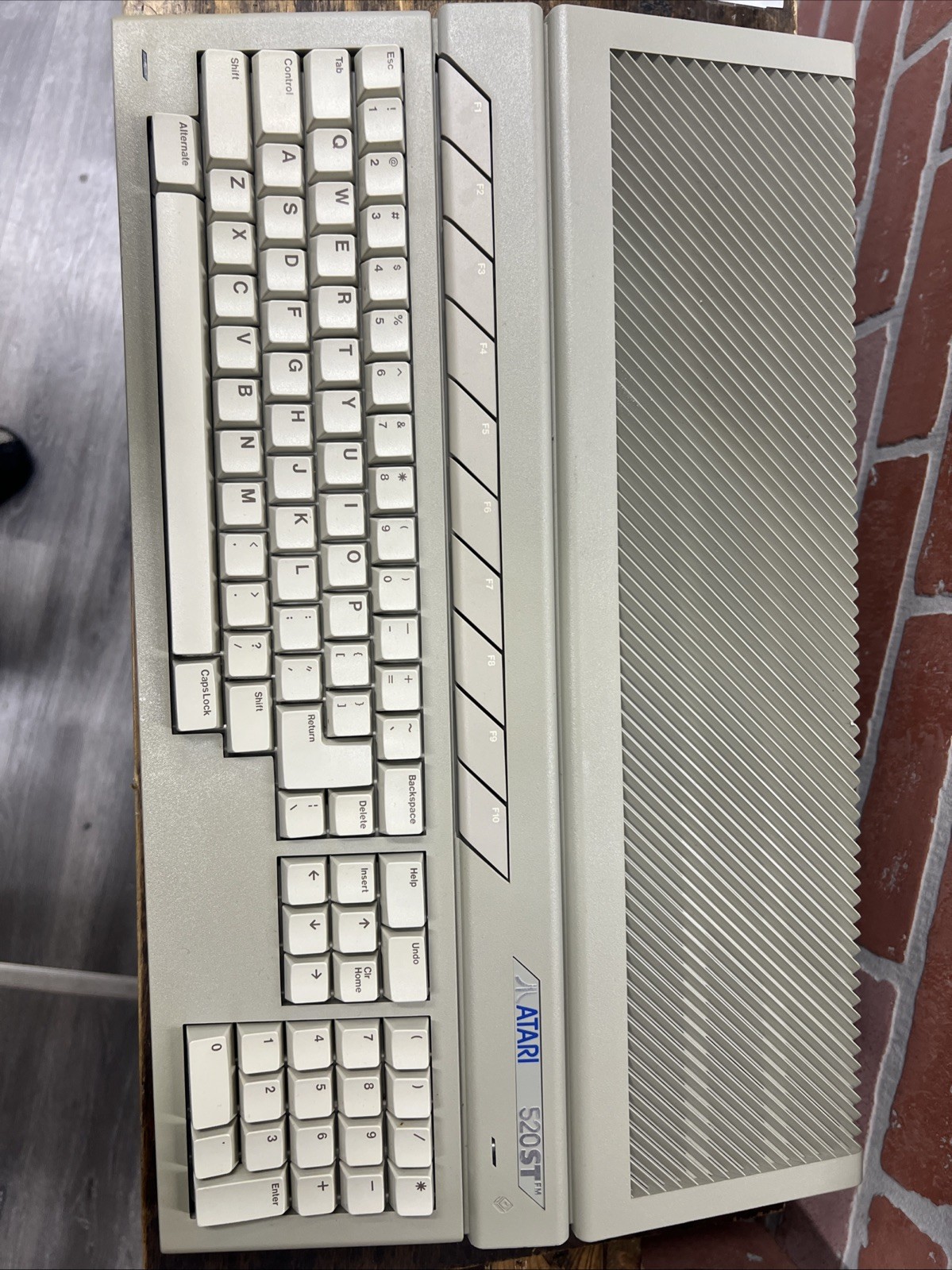 Vintage Atari 520STFM Computer Untested No Power Supply Vintage Atari 520STFM Computer Untested No Power Supply