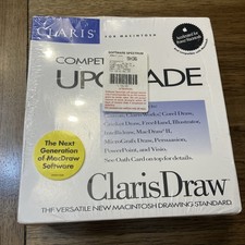 CLARIS MacWrite Competitive Upgrade Apple Macintosh Vintage Brand New Sealed picture