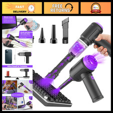 Mini Computer Vacuum Cleaner & Compressed Air Duster 14500Pa, 110000RPM, Cordles picture