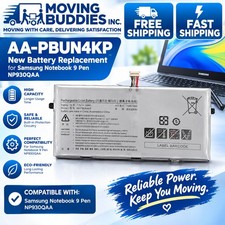 AA-PBUN4KP New Battery Replacement for Samsung Notebook 9 Pen NP930QAA NEW picture