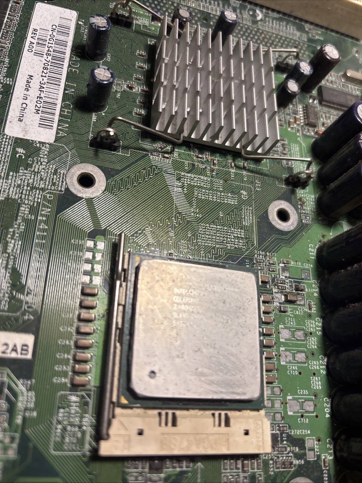 Vintage Used Computer Motherboard Dell Dimension 2400 Vintage Used Computer Motherboard Dell Dimension 2400