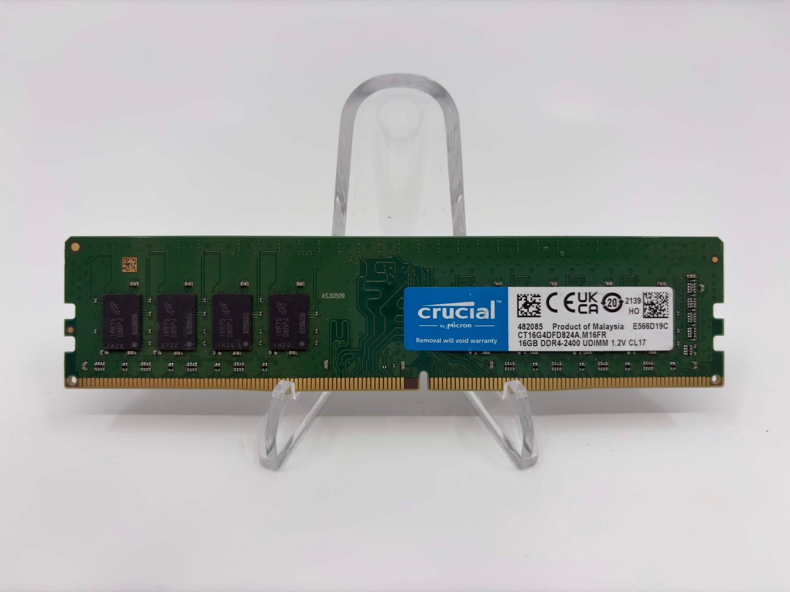 Crucial 12x16GB DDR4-2400 Desktop UDIMM CT16G4DFD824A 192GB Lot
