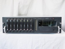 Supermicro CSE-833 3U 8-Bay Barebones, w/ power supply, trays, backpane, fans picture