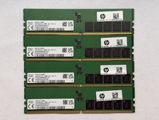 128GB (4X32GB) SK Hynix 4800MT/s DDR5 Workstation ECC UDIMM Memory Kit picture