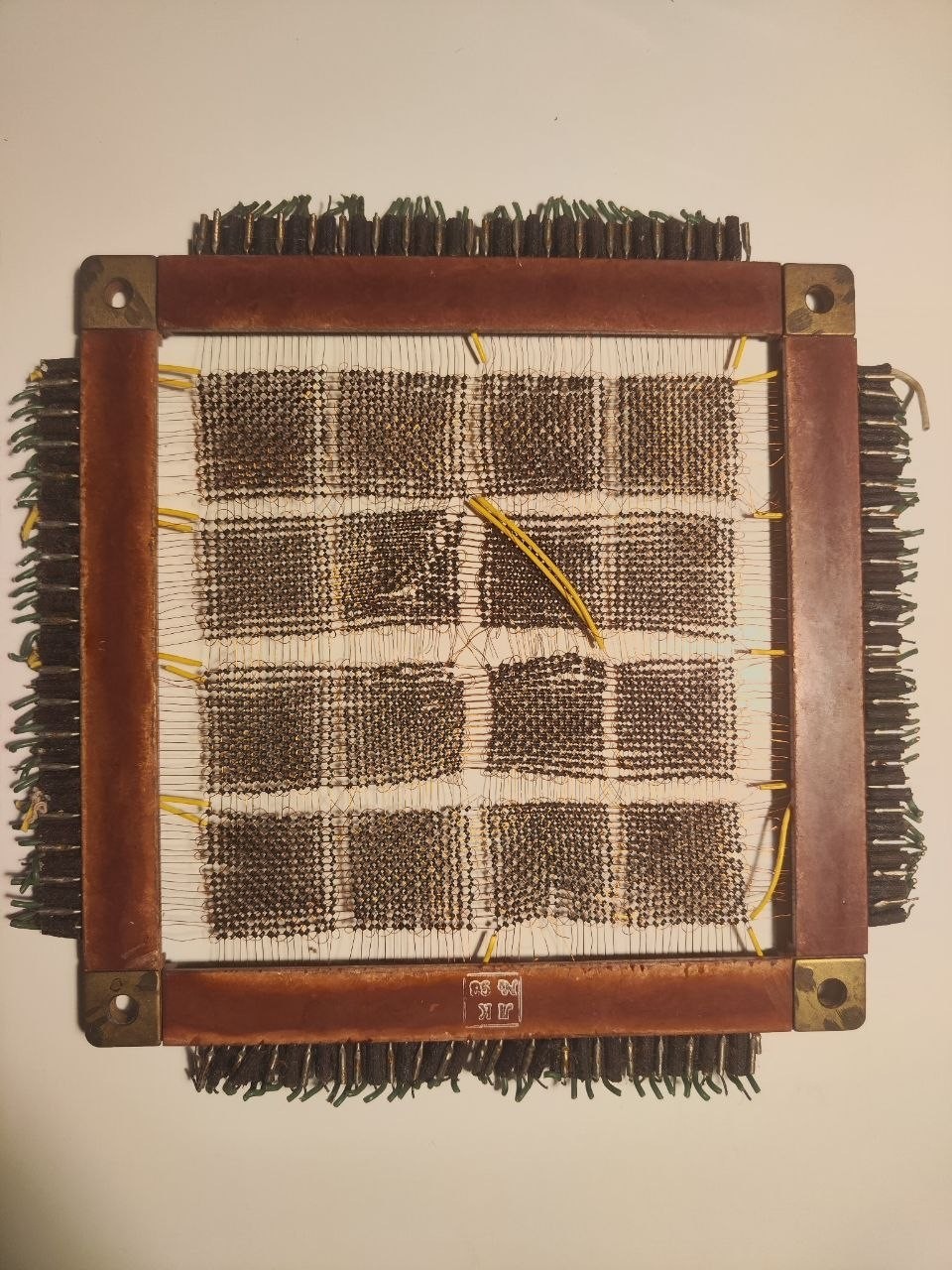 Vintage USSR ferrite core memory 4096