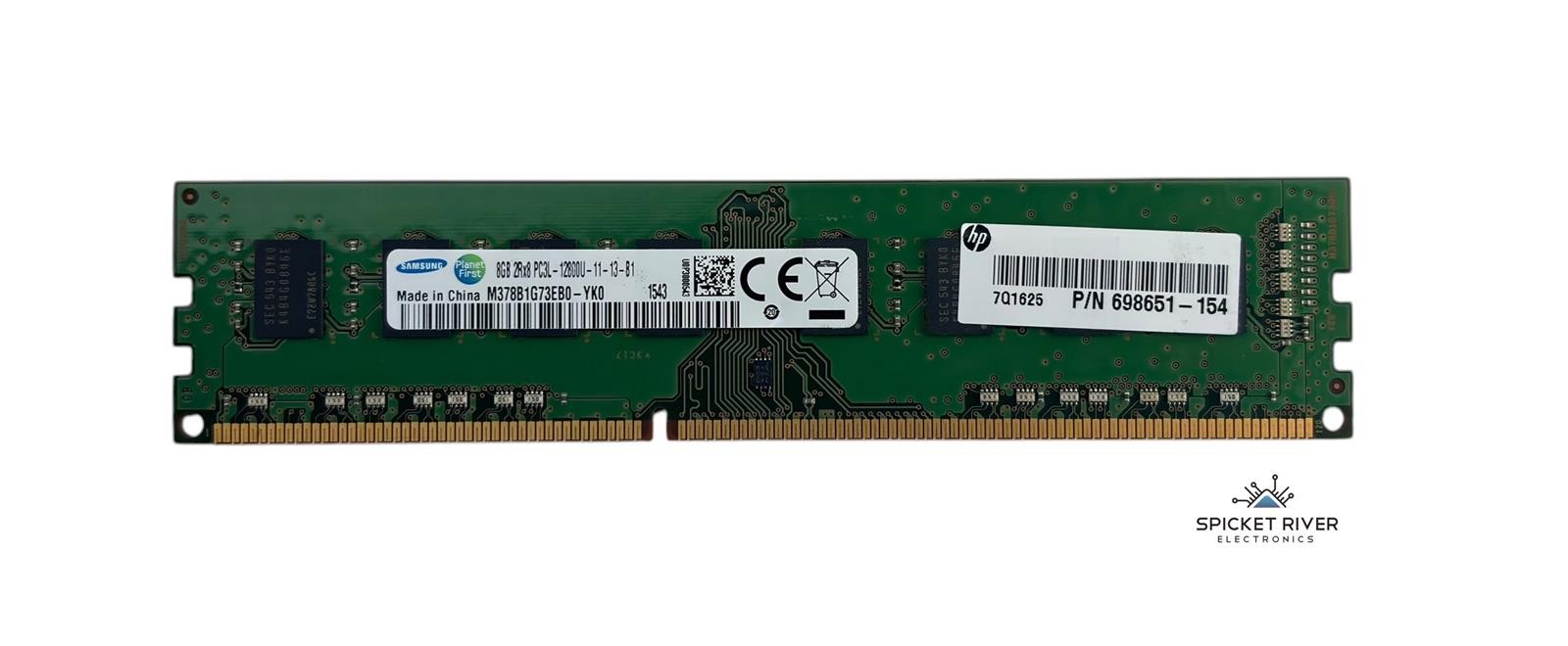 Lot of 24 - Samsung M378B1G73EB0-YK0 8GB 2Rx8 PC3-12800U DDR3 Desktop RAM