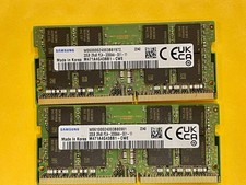 Samsung 64GB Kit 2x32GB DDR4-3200 2Rx8 SODIMM M471A4G43BB1-CWE Lenovo picture