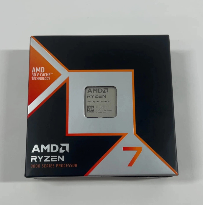 AMD Ryzen 7 9800X3D - Ryzen 7 9000 Series Zen 5 8-Core 4.7 GHz - Socket AM5