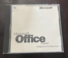 Rare Vintage Microsoft Office 4.2 for Mac – Complete, Perfect Disc, Original Key picture