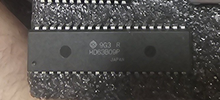 Hitachi HD63B09P 6309 CMOS CPU - 6809 Upgrade Tandy CoCo / Dragon 64 Vintage Hitachi HD63B09P 6309 CMOS CPU - 6809 Upgrade Tandy CoCo / Dragon 64 Vintage