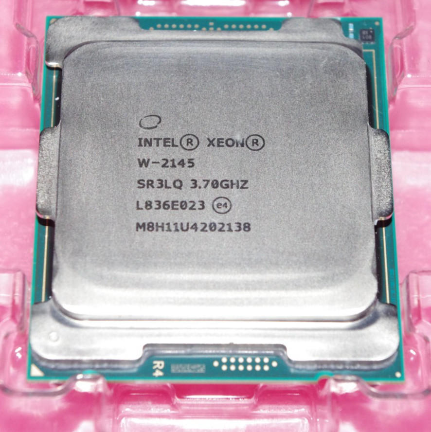 Genuine Intel Xeon W-2145 3.70Ghz  8 Cores LGA2066 CPU SR3LQ Tested USA SELLER 