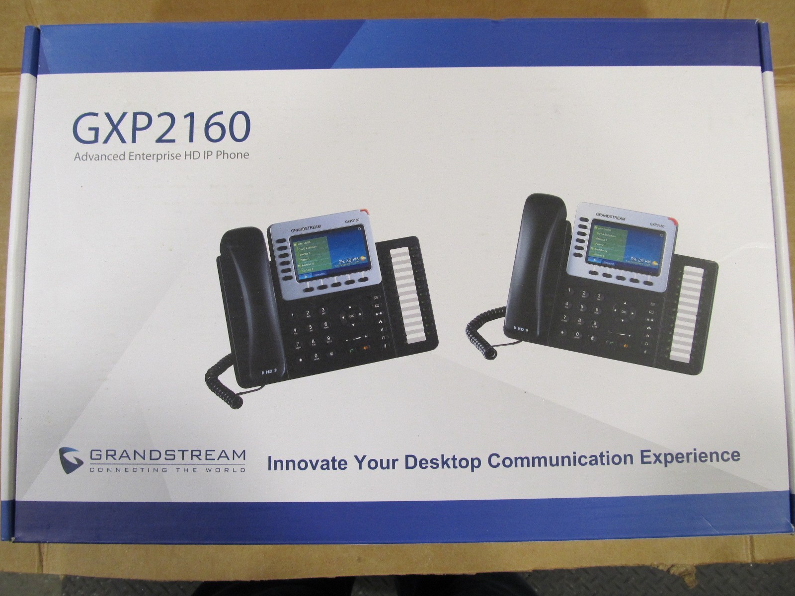 Grandstream GXP2160 Enterprise HD 6 Line VoIP Phone - Black