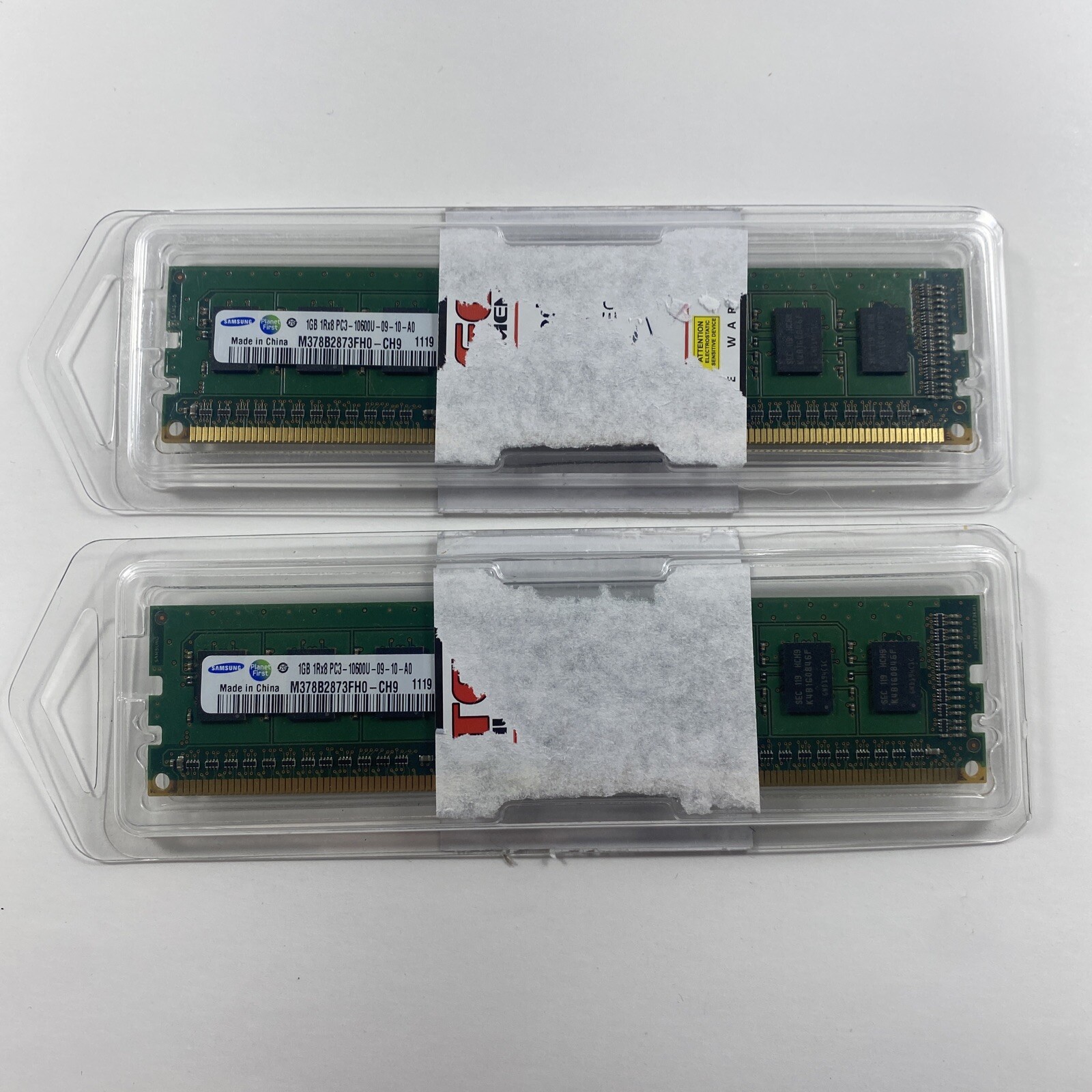 SAMSUNG 1GB 1Rx8 PC3-10600U-09-10-AO M378B2873FHO-CH9 MEMORY RAM (2)