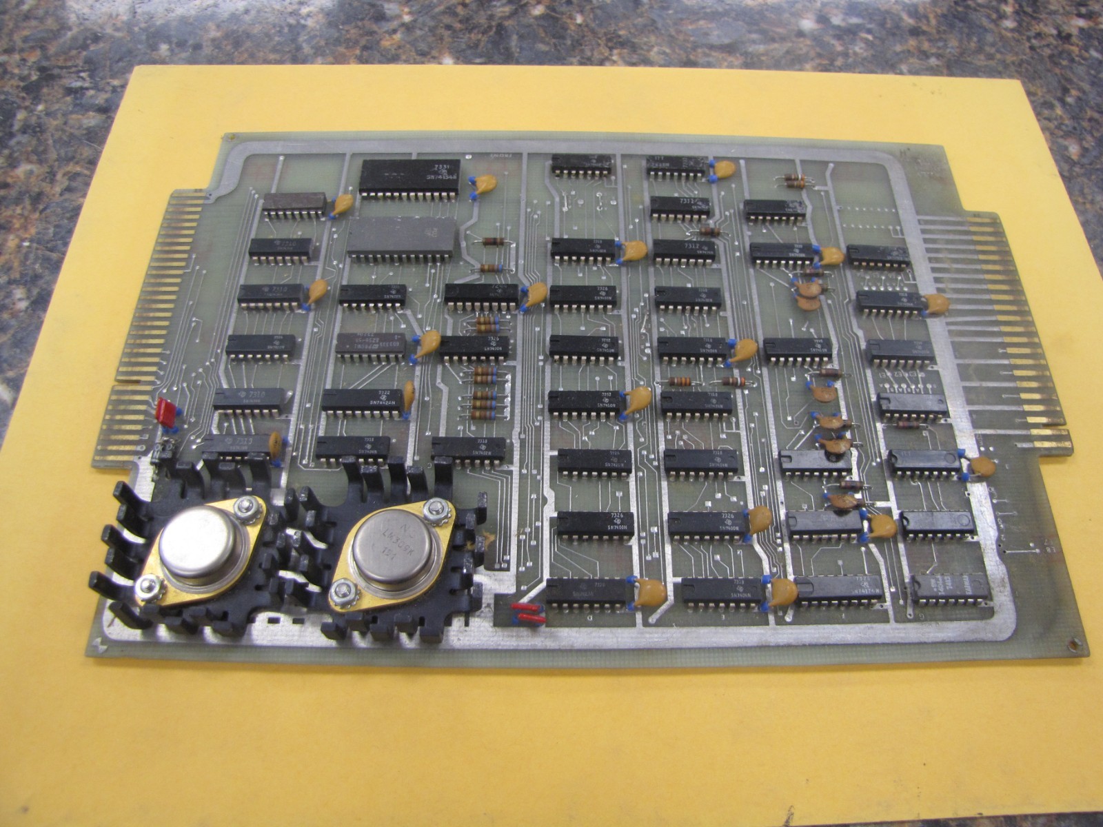 Vintage Tally G25C2T63 T6000 Series Line printer Computer Board