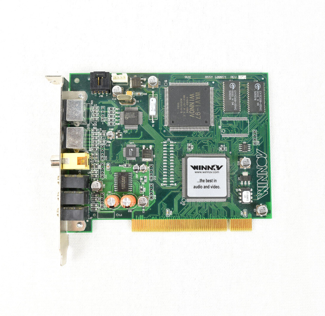 Vintage WINNOV WAVI-97 SOUND VIDEO CAPTURE CARD ISA Vintage WINNOV WAVI-97 SOUND VIDEO CAPTURE CARD ISA