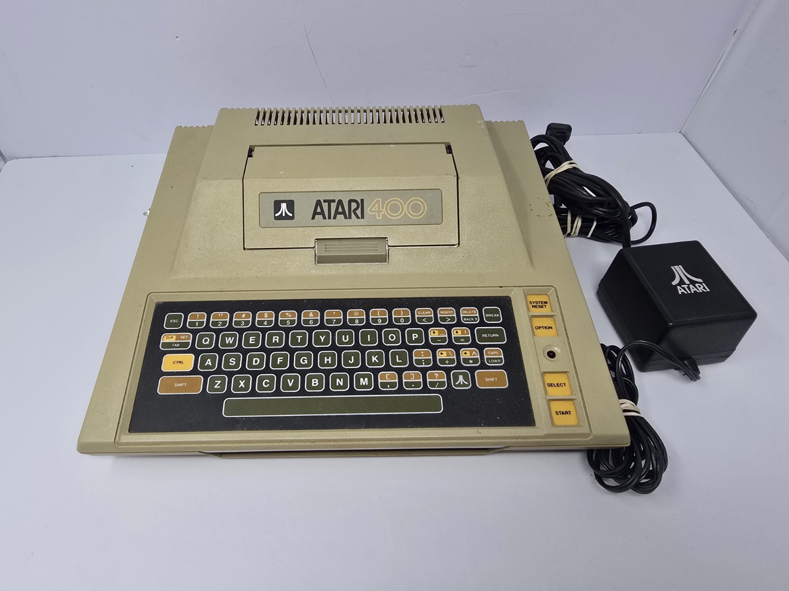 Atari 400 Home Computer System includes Power Cord - Powers On Atari 400 Home Computer System includes Power Cord - Powers On