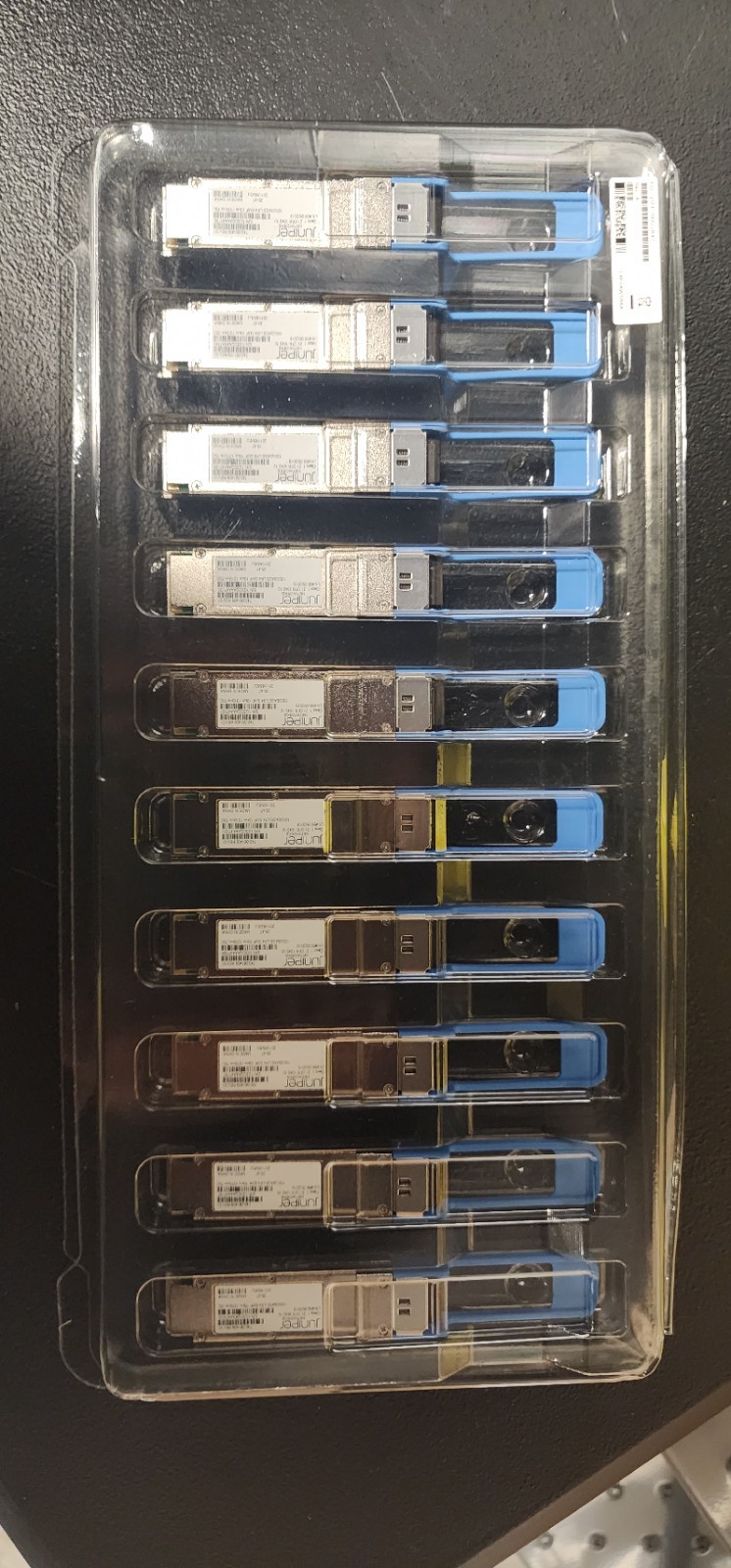 Juniper 100GBASE-LR4 QSFP28 100Gbps LC SMF 10km 740-061409 Lot 10