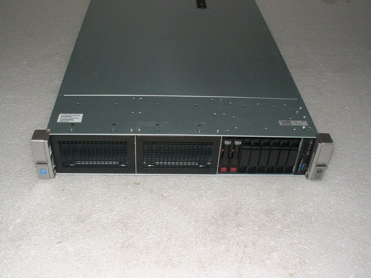 HP Proliant DL380 G9 2x E5-2680 V3 2.5Ghz 24-Cores 128GB P440ar 2x 300gb 2x 750w