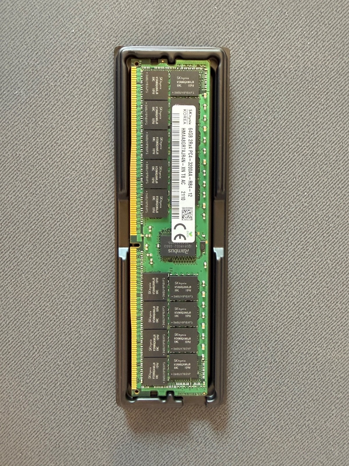 HYNIX 64GB (1X64GB) 2RX4 PC4-3200AA DDR4 SERVER MEMORY
