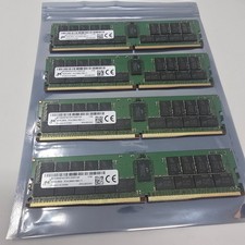128 GB - 4x Micron 32GB DDR4-2666 RDIMM Server Memory (MTA18ASF4G72PZ-2G6D1QK) picture
