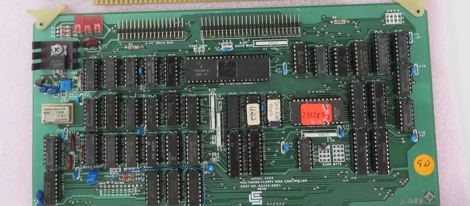 Vintage California Computer Systems Floppy Board for Altair IMSAI S-100 Systems